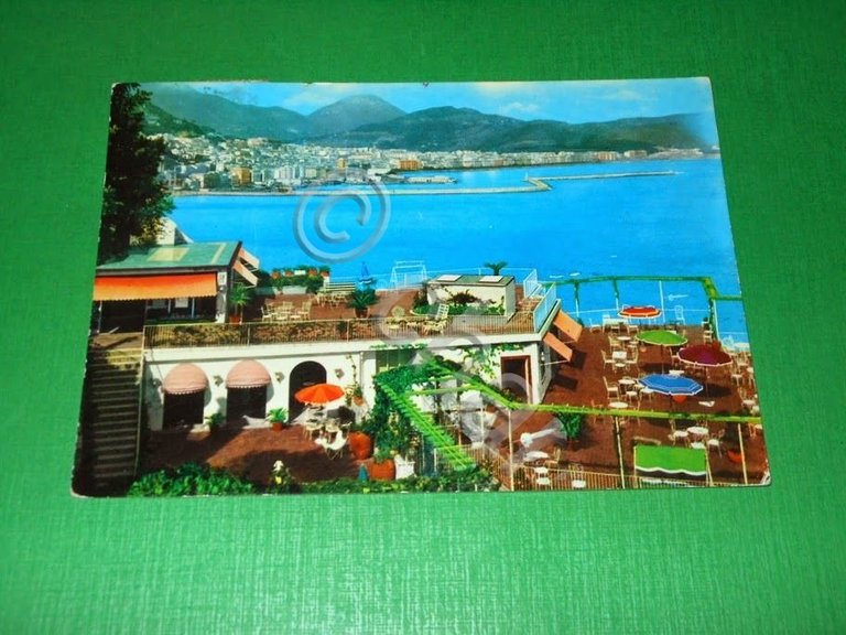 Cartolina Vietri sul Mare - Panorama di Salerno visto dall' …