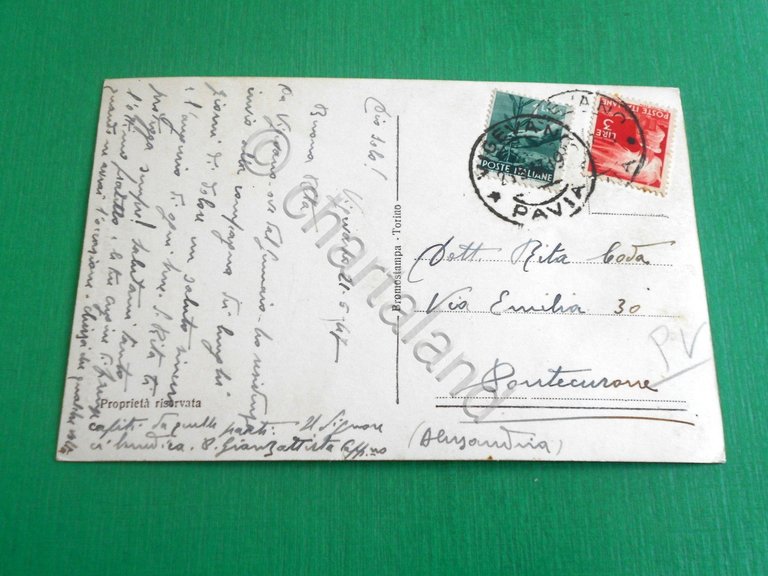 Cartolina Vigevano - Convento PP. Cappuccini - Interno della Chiesa … | Immagine Gallery 4