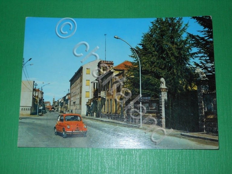 Cartolina Vigevano - Corso Torino - Istituto Don Orione 1960 …