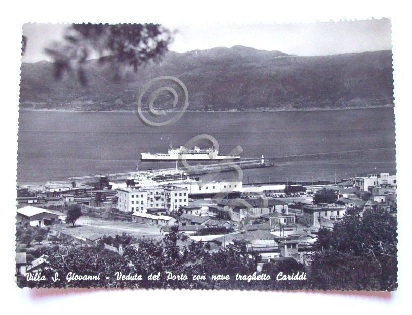 Cartolina Villa S. Giovanni - Panorama 1957.