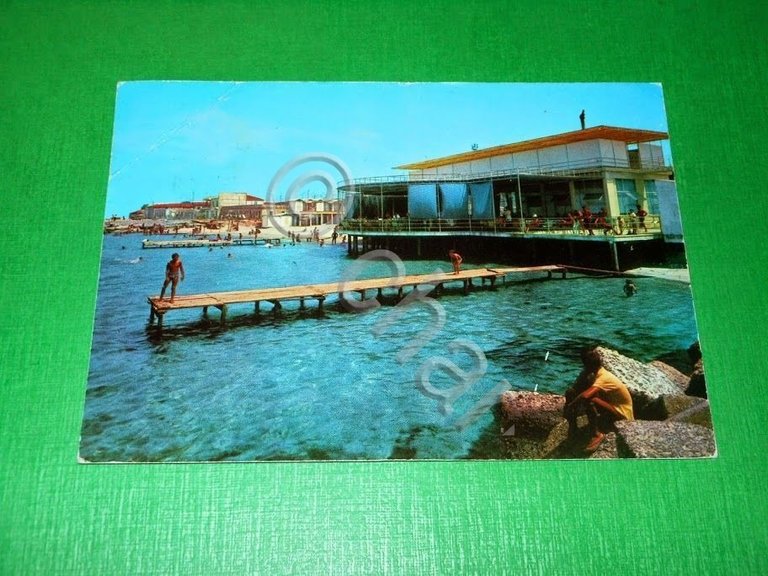 Cartolina Villa San Giovanni - Lido Cenide 1964.
