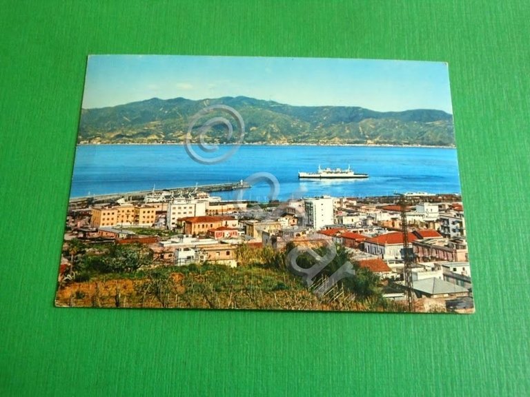 Cartolina Villa San Giovanni - Panorama con veduta del Porto … | Immagine Gallery 2