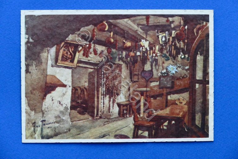 Cartolina Vipiteno - Hotel Centrale Posta Vecchia - 1934.