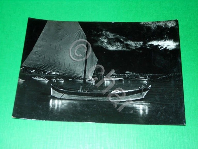 Cartolina Viserbella - Notturno 1953