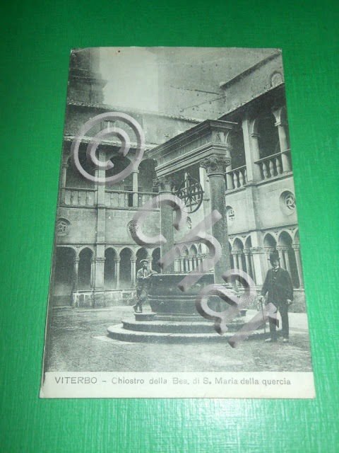Cartolina Viterbo - Chiostro della Basilica di S. Maria della …