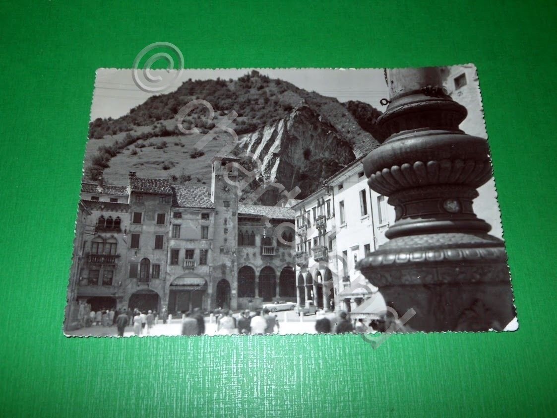 Cartolina Vittorio Veneto - Piazza Flaminio 1963.