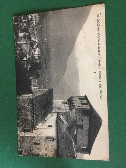 Cartolina Vogogna - Valle D'Ossola - Antico Castello Dei Visconti …
