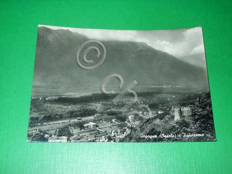 Cartolina Vogogna ( Ossola ) - Panorama 1948