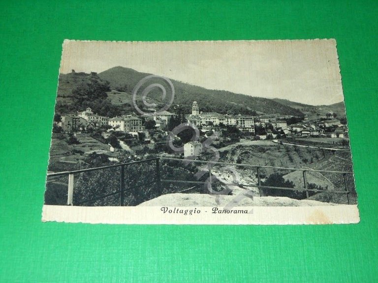 Cartolina Voltaggio - Panorama 1953