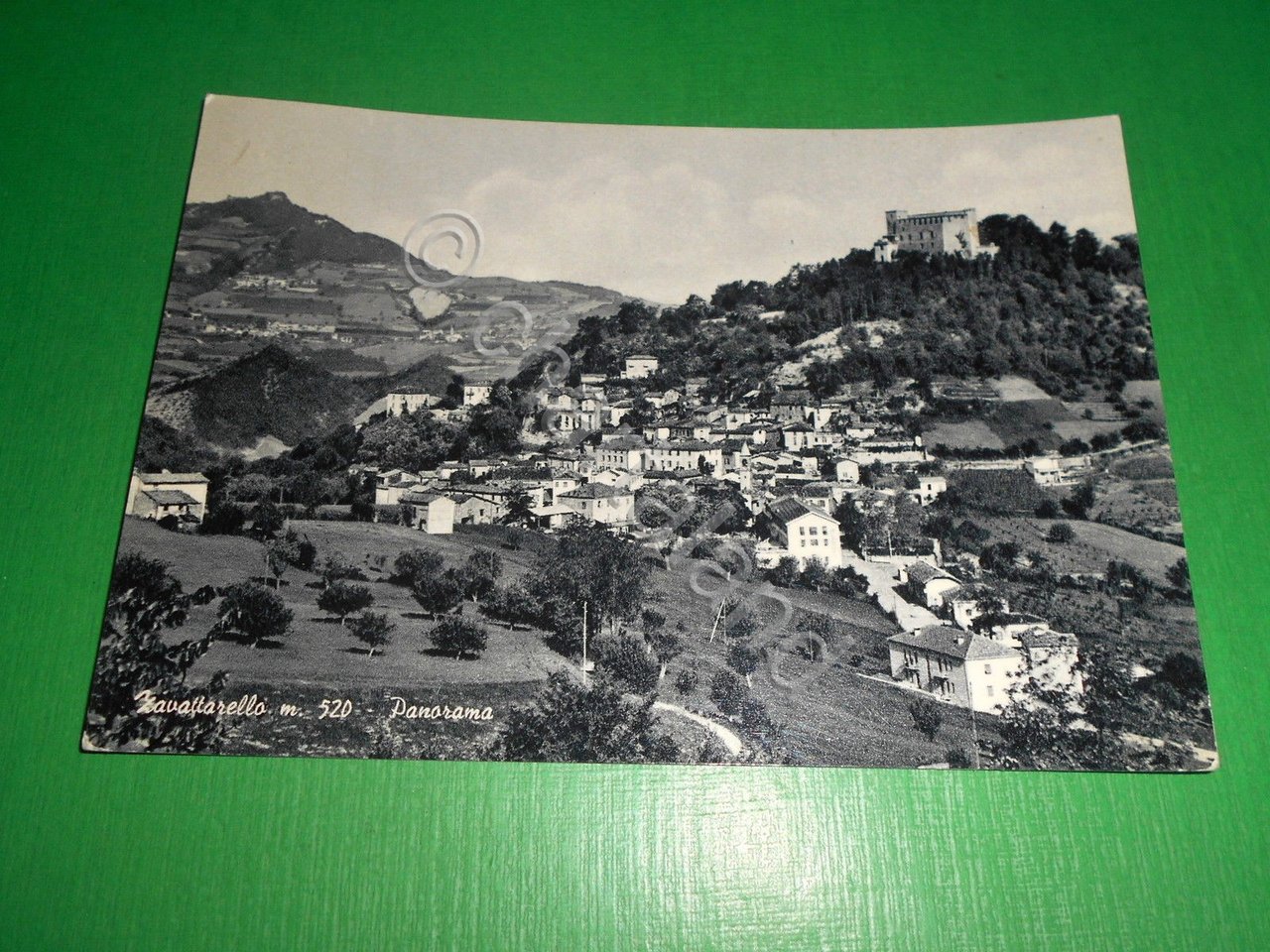 Cartolina Zavattarello - Panorama 1964.