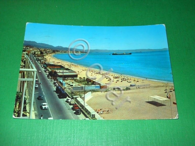 Cartolina Zinola - La spiaggia 1978