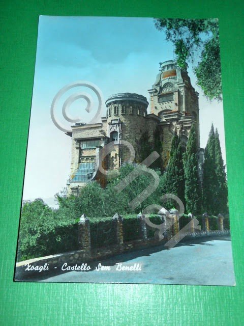 Cartolina Zoagli - Castello Sem Benelli 1958