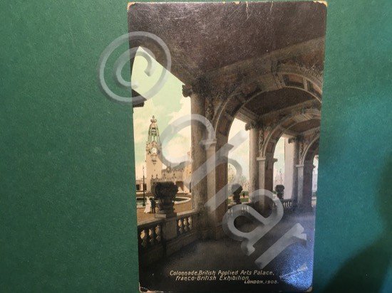 Cartoline Colonnade British Appllied Artis Palace - FB Exibition - … | Immagine Gallery 2