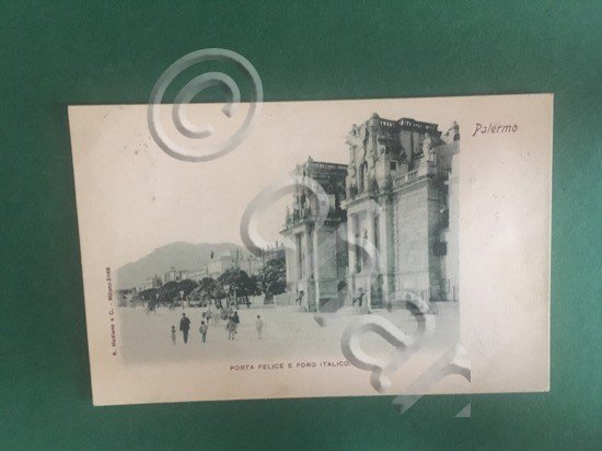 Cartoline Palermo - Porta Felice E Foro Italico - 1930
