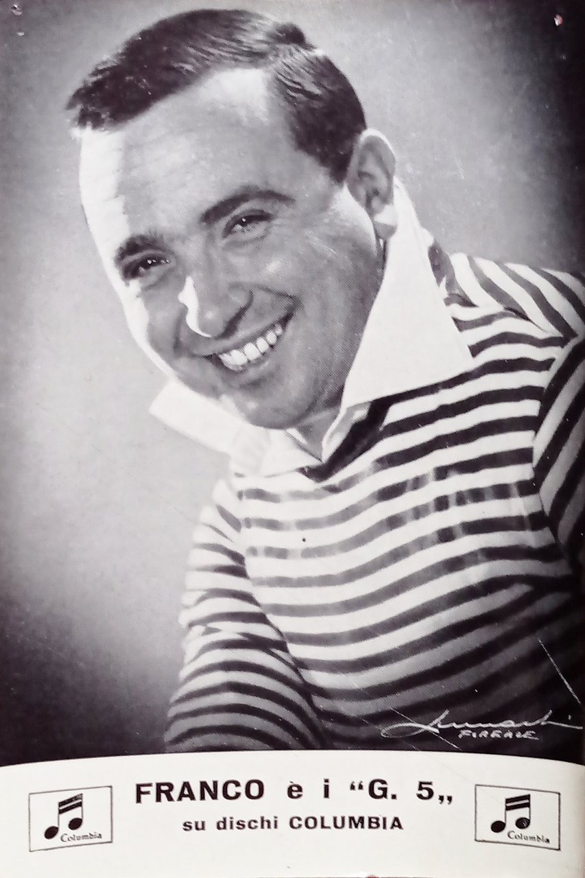 Cartoncino Fotografico Columbia - Complesso musicale Franco e i G …