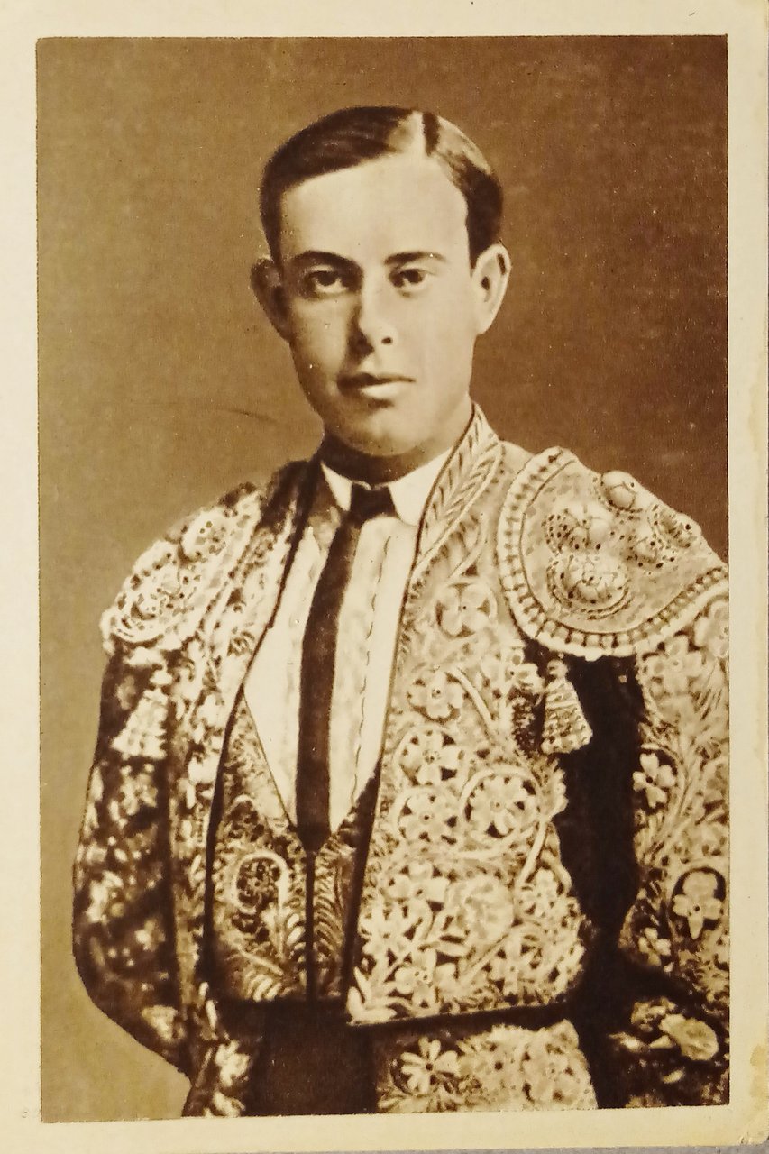 Cartoncino Fotografico Originale - Torero José García Carranza - Algabeño …