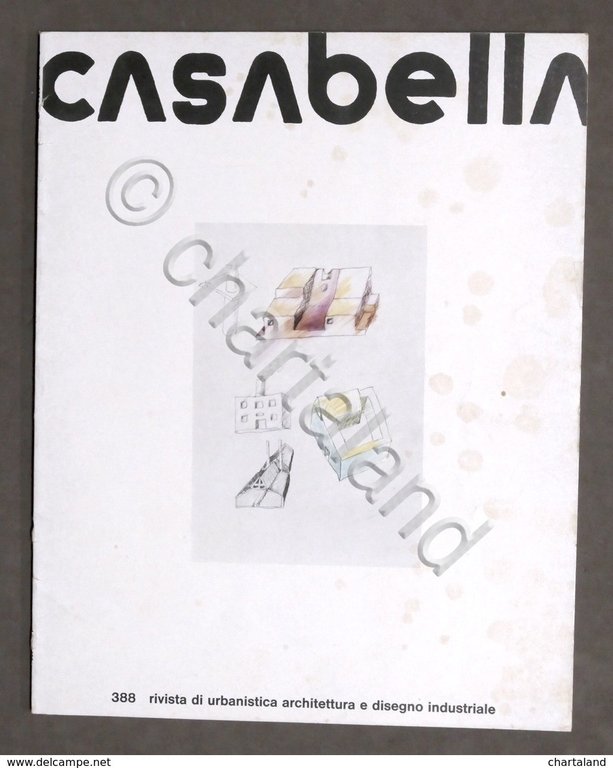 Casabella N. 388 - Rivista di urbanistica e architettura - Aprile 1974