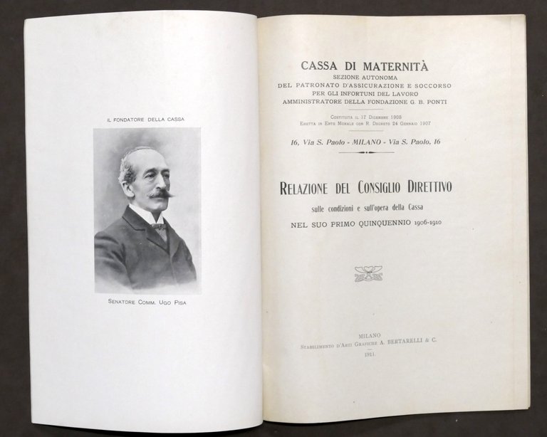 Cassa di Maternità - Milano - Relazione Consiglio Direttivo - …