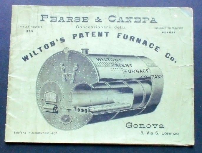 Catakìlogo brochure Pearse & Canepa - Caldaie - Generatori di … | Immagine principale