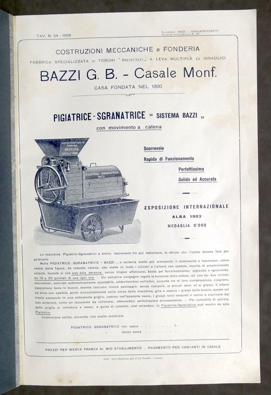 Catalogo - G.B. Bazzi - Costruzioni meccaniche - Fonderia - …