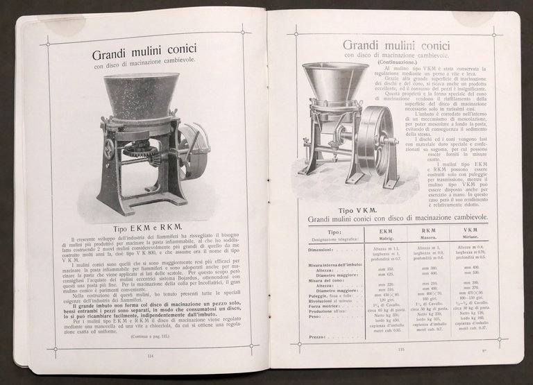 Catalogo A. Roller Macchine ed apparecchi fabbricazione fiammiferi 1910 ca. …