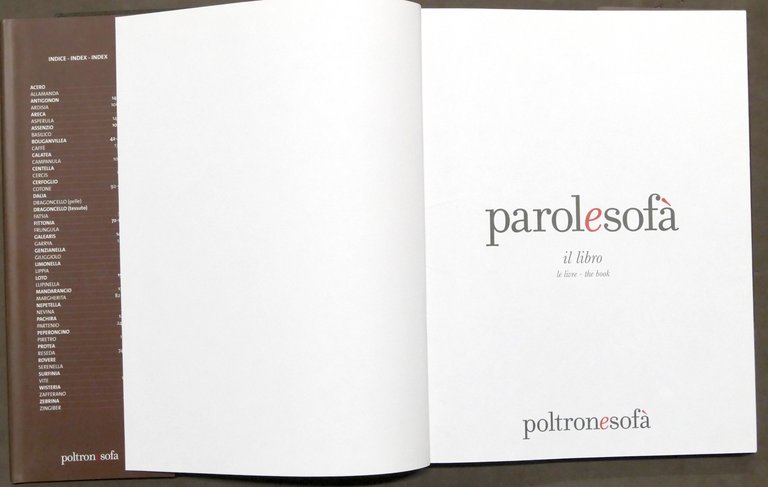Catalogo arredamento - Poltronesofà - Parolesofà il libro - s.d. | Immagine Gallery 2