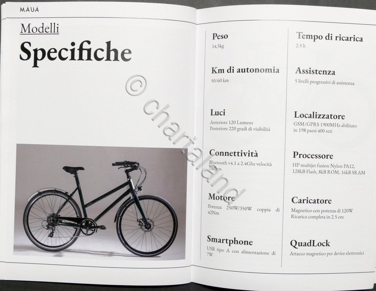 Catalogo biciclette elettriche Maua - Anno 2023