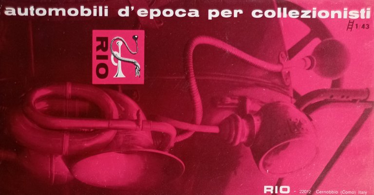 Catalogo Brochure RIO - Automobile d'Epoca per Collezionisti 1/ 43 …