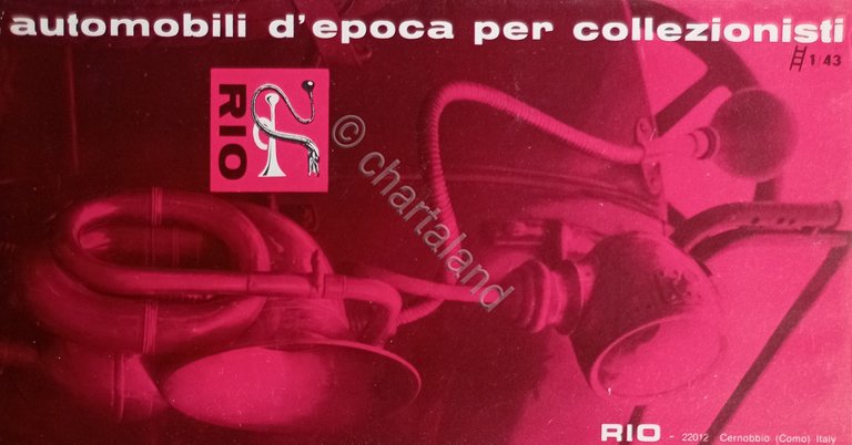 Catalogo Brochure RIO - Automobile d'Epoca per Collezionisti 1/ 43 …