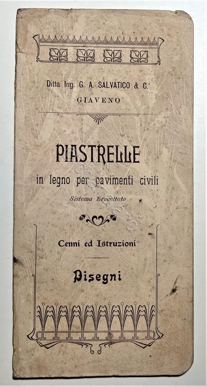 Catalogo Ditta Ing. G. A. Salvatico & C. Giaveno - …