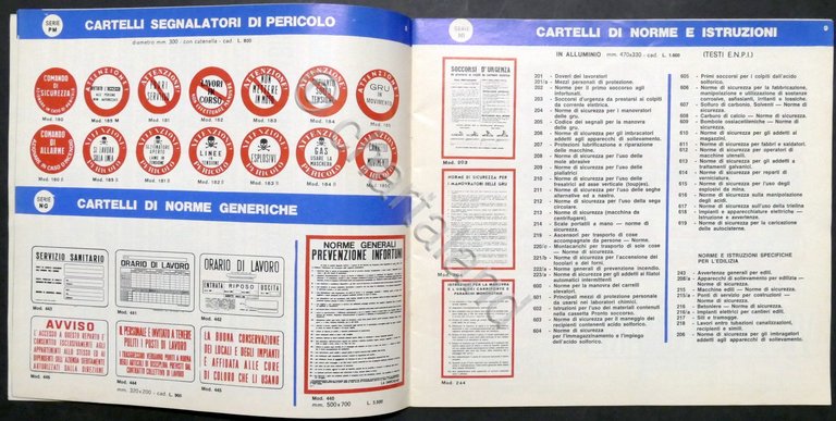 Catalogo ECIP - Segnali stradali, cartelli segnalatori, cartelli vari - …
