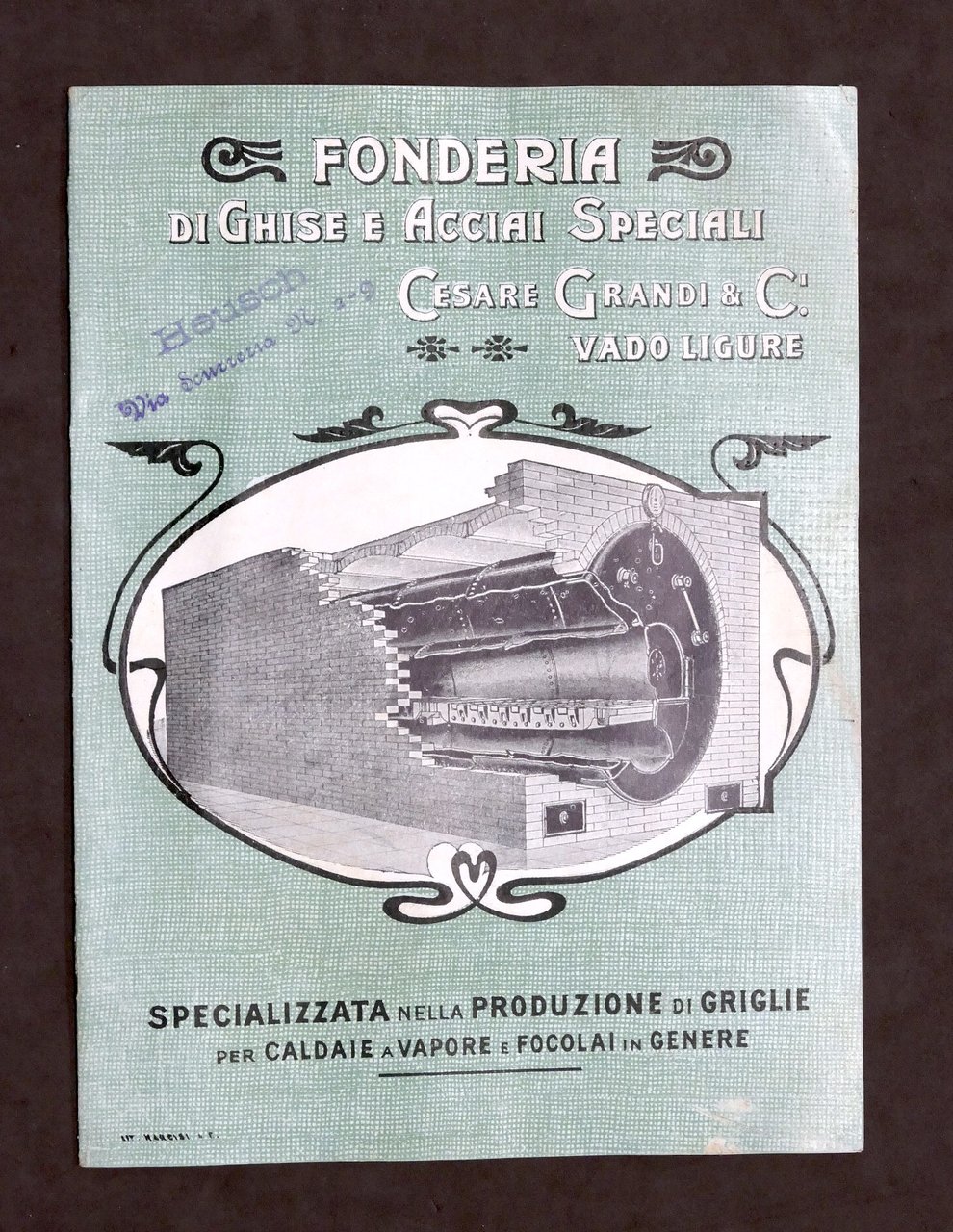 Catalogo Fonderia Ghise Acciai C. Grandi - Griglie per caldaie …
