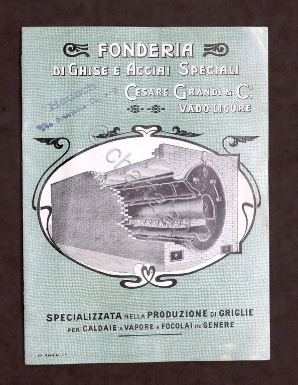 Catalogo Fonderia Ghise Acciai C. Grandi - Griglie per caldaie …