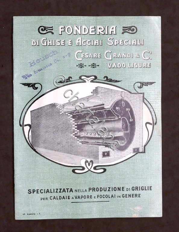 Catalogo Fonderia Ghise Acciai C. Grandi - Griglie per caldaie …