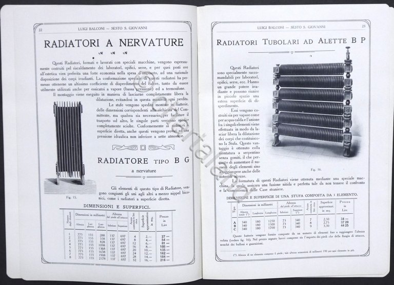 Catalogo Fonderia in ghisa Balconi Luigi - Sesto San Giovanni …