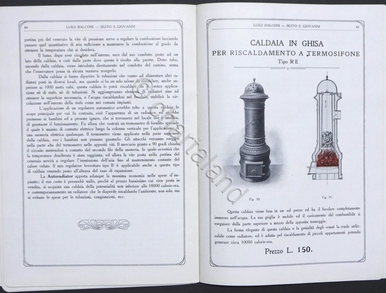 Catalogo Fonderia in ghisa Balconi Luigi - Sesto San Giovanni …