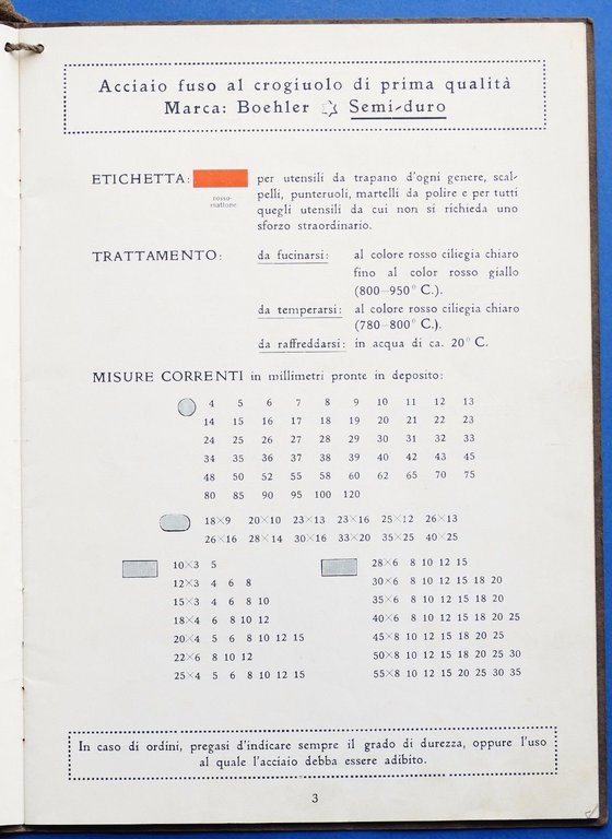 Catalogo Fratelli Boheler - Distinta di deposito - Acciai e … | Immagine Gallery 4