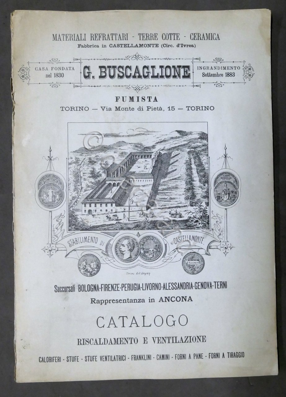 Catalogo G. Buscaglione fumista - Torino - Riscaldamento e ventilazione …