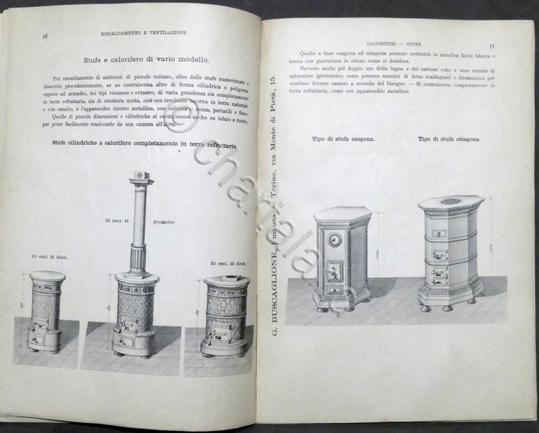 Catalogo G. Buscaglione fumista - Torino - Riscaldamento e ventilazione …