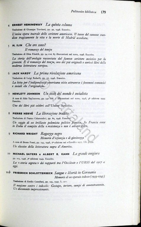 Catalogo generale delle Edizioni Einaudi dalla fondazione al 1° gennaio …