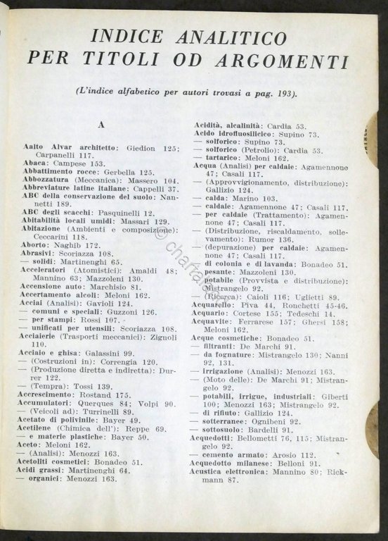 Catalogo generale enciclopedico delle Edizioni Hoepli - Aprile 1959