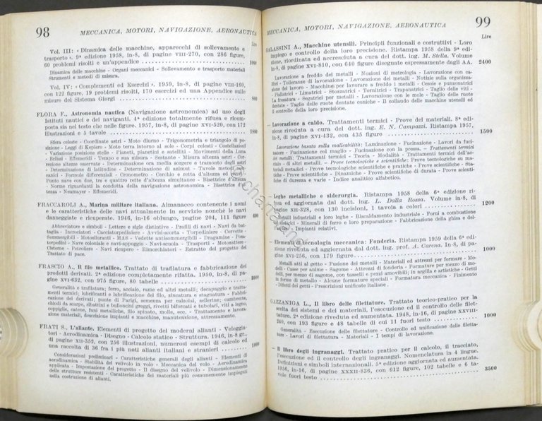 Catalogo generale enciclopedico delle Edizioni Hoepli - Aprile 1959