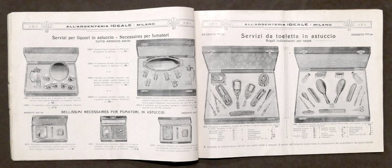 Catalogo illustrato All'Argenteria Ideale - Articoli regalo, posaterie anni '20 | Immagine Gallery 3