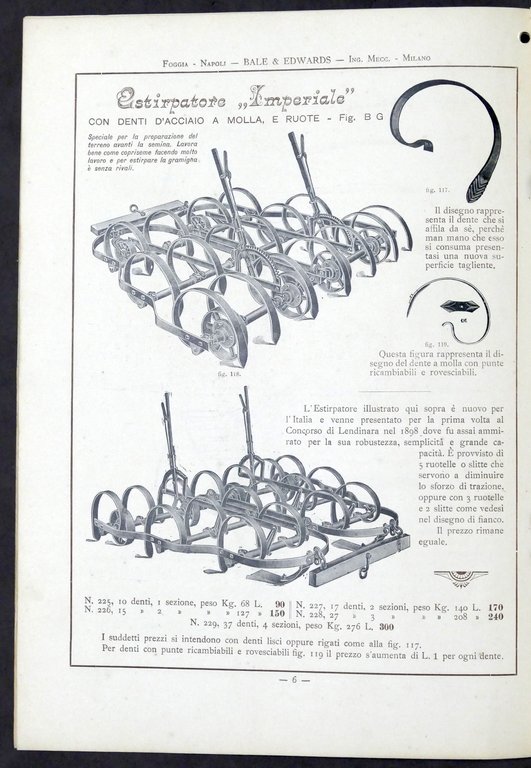 Catalogo illustrato Bale & Edwards - macchine agricole - Marzo …