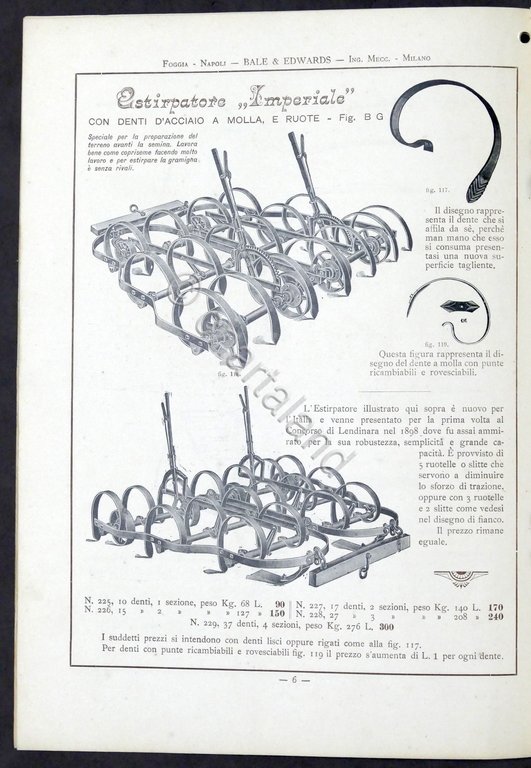 Catalogo illustrato Bale & Edwards - macchine agricole - Marzo …