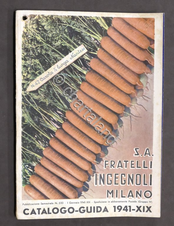 Catalogo illustrato F.lli Ingegnoli - Milano sementi e piante - …
