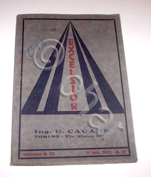 Catalogo illustrato Macchine Utensili Excelsior Torino - Ing. Cacace - …