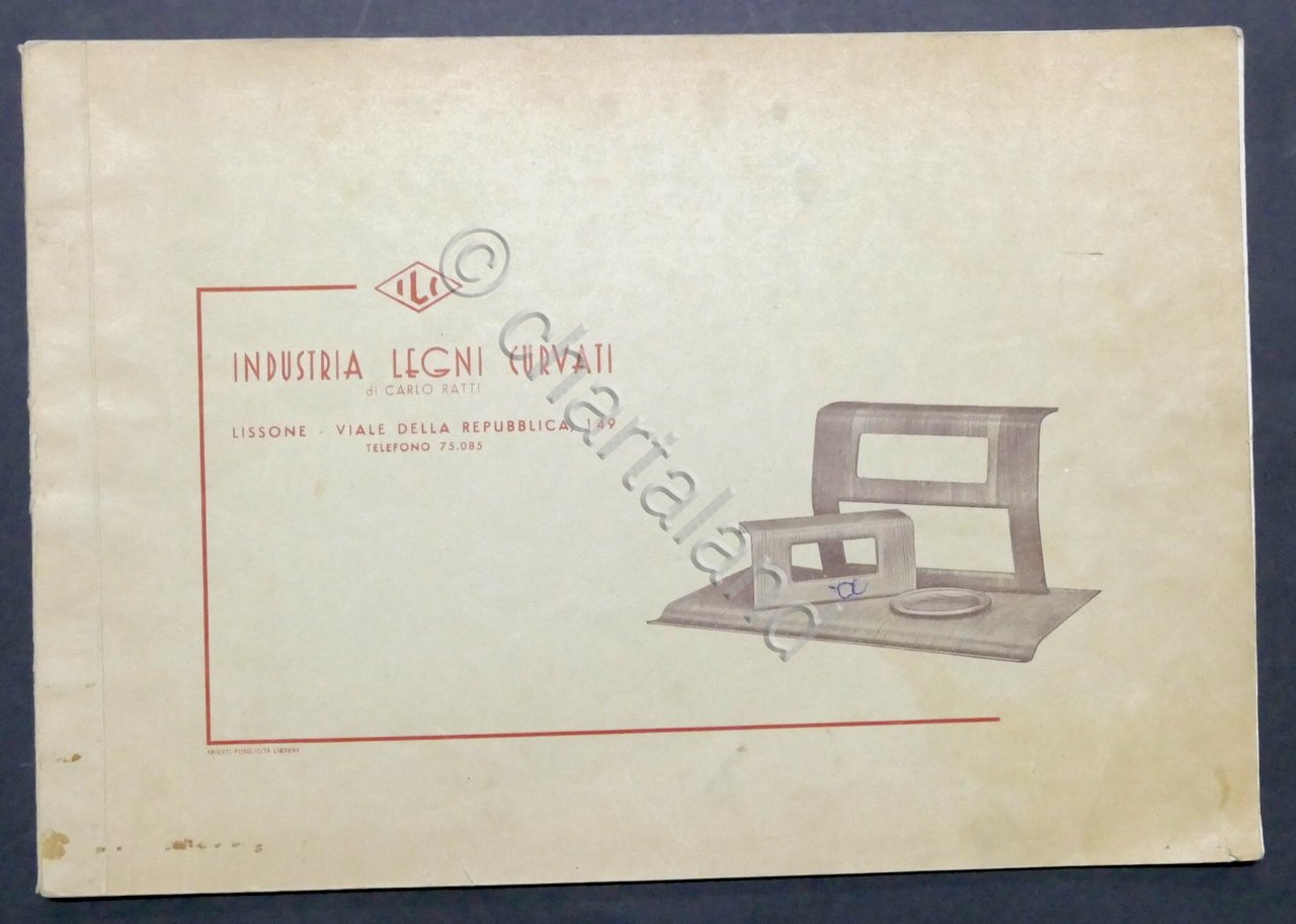 Catalogo Industria Legni Curvati di Carlo Ratti - Lissone - …