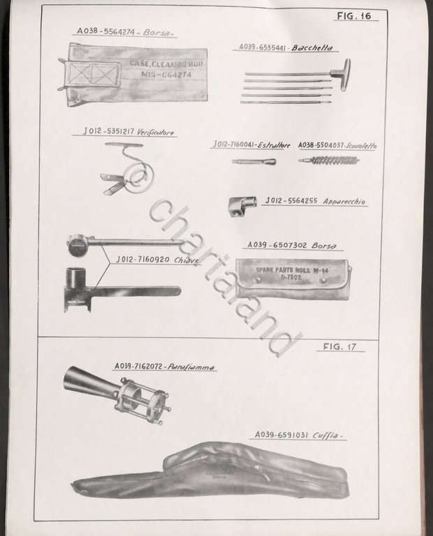 Catalogo Materiali Gruppo C Artiglieria Mitragliatrice Browning cal. 12,7 - …