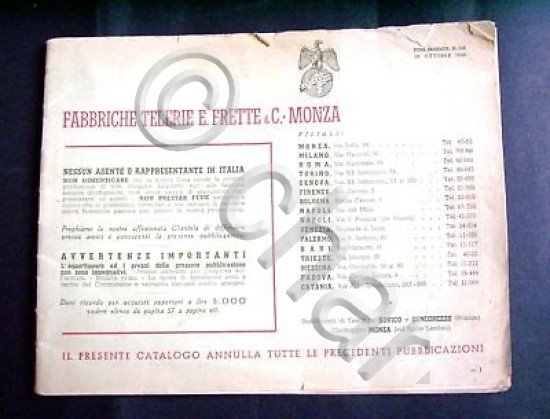 Catalogo Moda - Fabbriche Telerie E. Frette - Monza - …